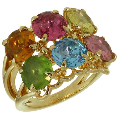 dior gold ring